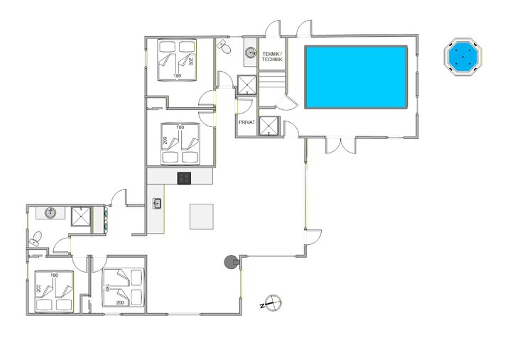 Sommerhus 60279 på Søren Gades Mark 22A, Blåvand - Billede #13