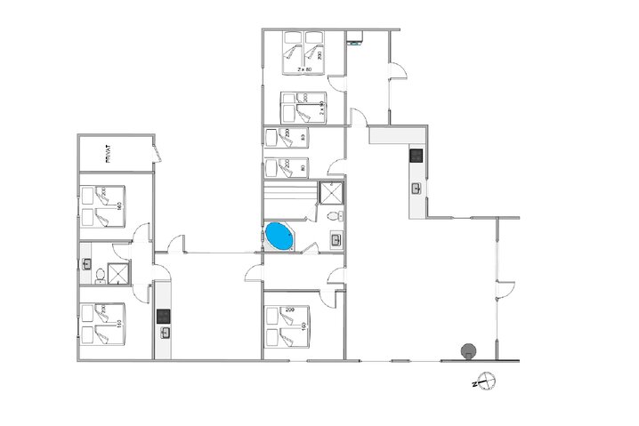 Ferienhaus 60295 in Hans Thuesensvej 30, Blåvand - Bild #13