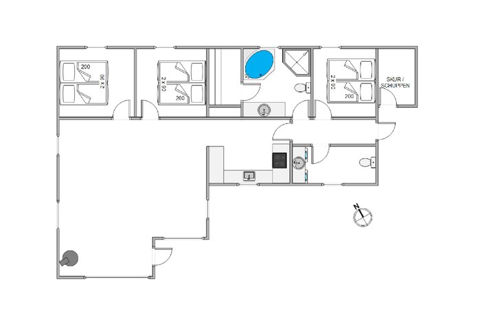 Ferienhaus 60298 in Poul Helgesensvej 6, Blåvand - Bild #13