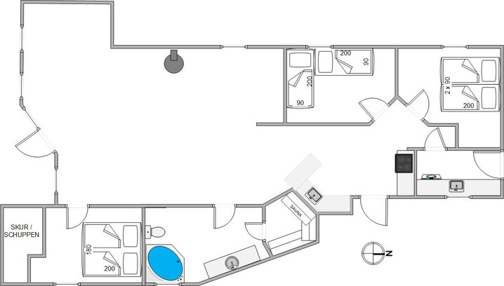 Sommerhus 60300 på Ved Volden 2, Blåvand - Billede #13