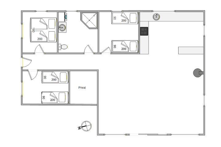 Ferienhaus 60302 in Hedetoftvej 16, Blåvand - Bild #13