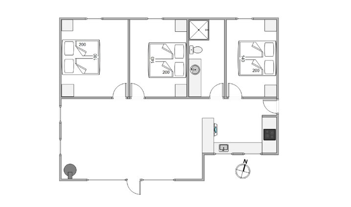 Ferienhaus 60304 in Møllehusvej 51, Blåvand - Bild #13