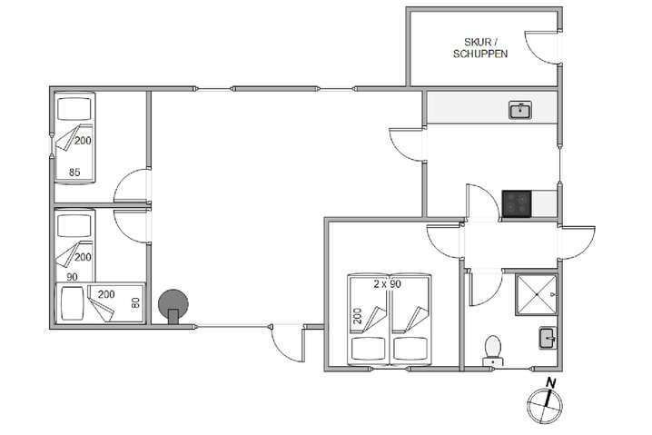 Sommerhus 60309 på Kallesensvej 6, Blåvand - Billede #13