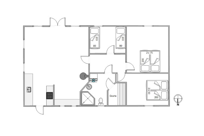 Ferienhaus 60314 in Kallesensvej 11, Blåvand - Bild #13