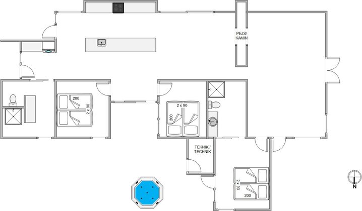 Ferienhaus 60318 in Klitvej 9, Blåvand - Bild #13