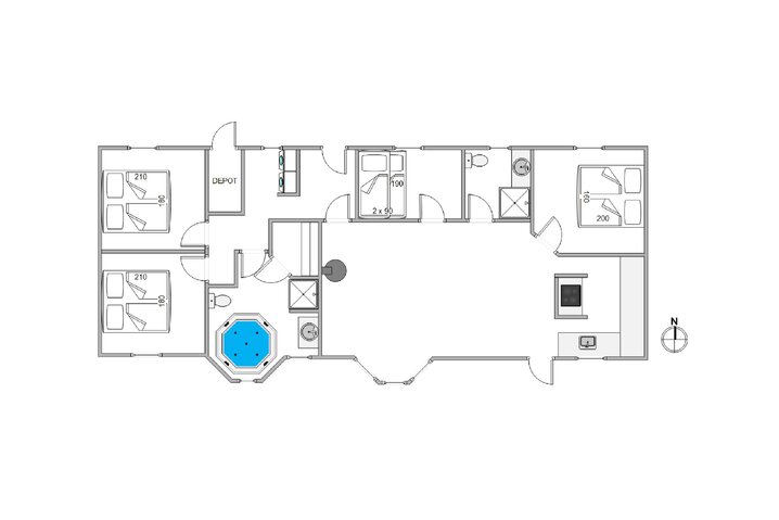 Ferienhaus 60319 in Hedetoftvej 74A, Blåvand - Bild #5