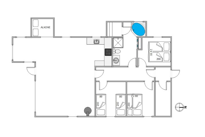 Ferienhaus 60324 in Gl. Hovej 35, Blåvand - Bild #5