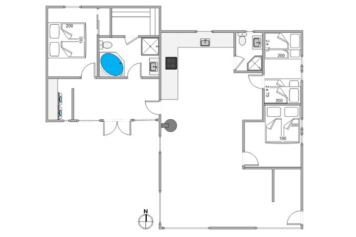 Ferienhaus 60327 in Ved Volden 15, Blåvand - Bild #13