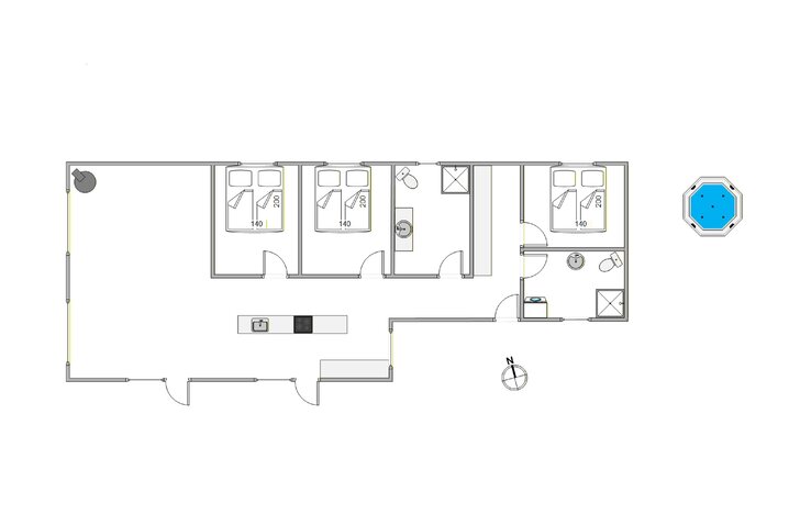 Ferienhaus 60349 in Kallesmærskvej 6A, Blåvand - Bild #13