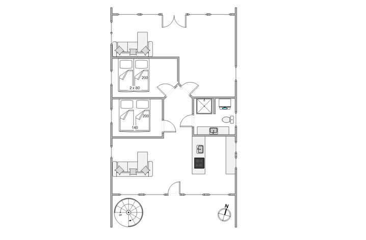 Ferienhaus 60360 in Blåvandvej 8G 01 2, Blåvand - Bild #13