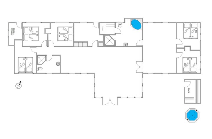 Ferienhaus 60365 in Fædriften 1, Blåvand - Bild #13