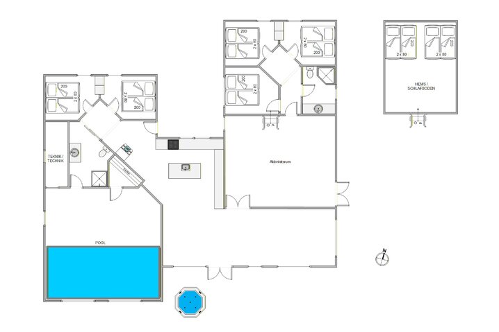 Ferienhaus 60368 in Søren Gades Mark 28, Blåvand - Bild #13