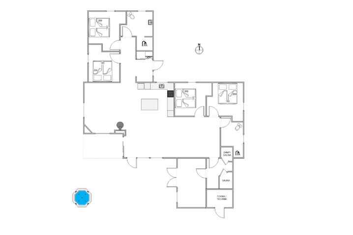 Sommerhus 60372 på Søren Gades Mark 21A, Blåvand - Billede #13