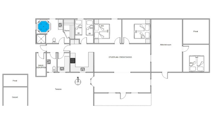 Ferienhaus 60378 in Lommen 11, Blåvand - Bild #13