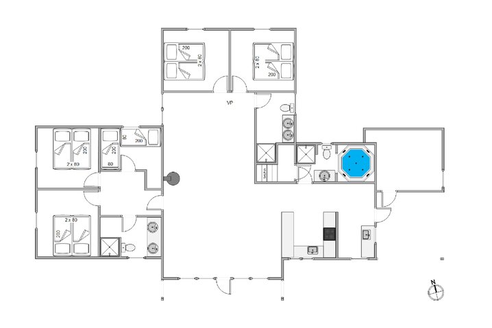 Ferienhaus 60398 in Krogsande 36, Blåvand - Bild #13