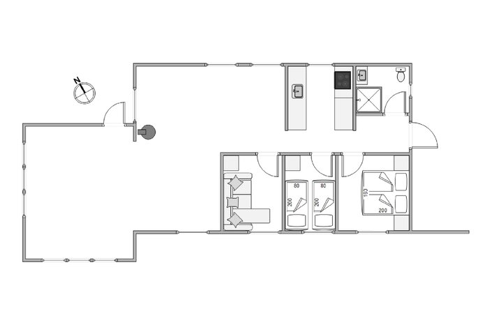 Ferienhaus 60399 in Krogsande 8, Blåvand - Bild #13