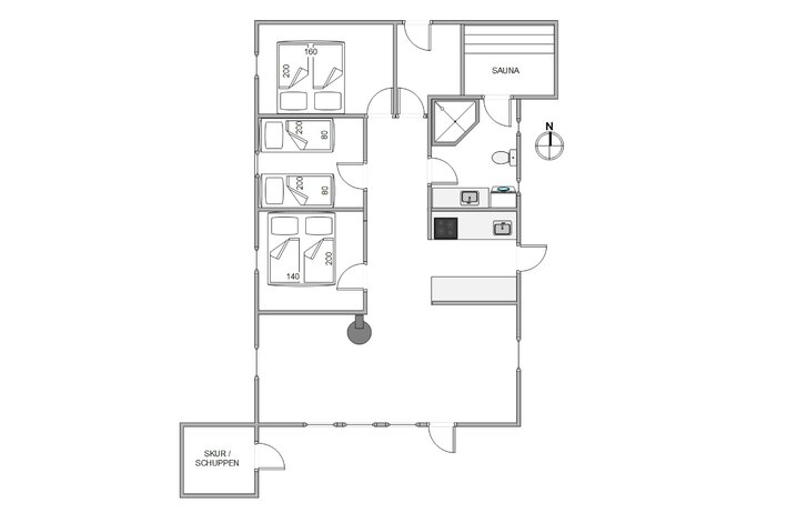 Ferienhaus 60410 in Hedetoftvej 78, Blåvand - Bild #13