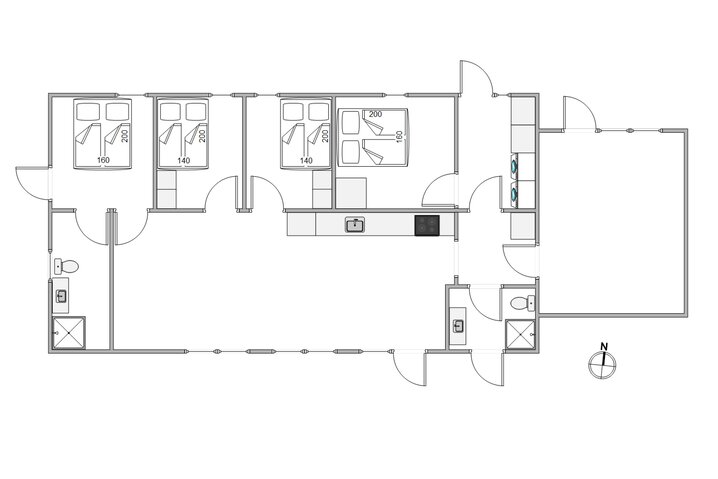 Ferienhaus 60423 in Blåvandvej 61A, Blåvand - Bild #13