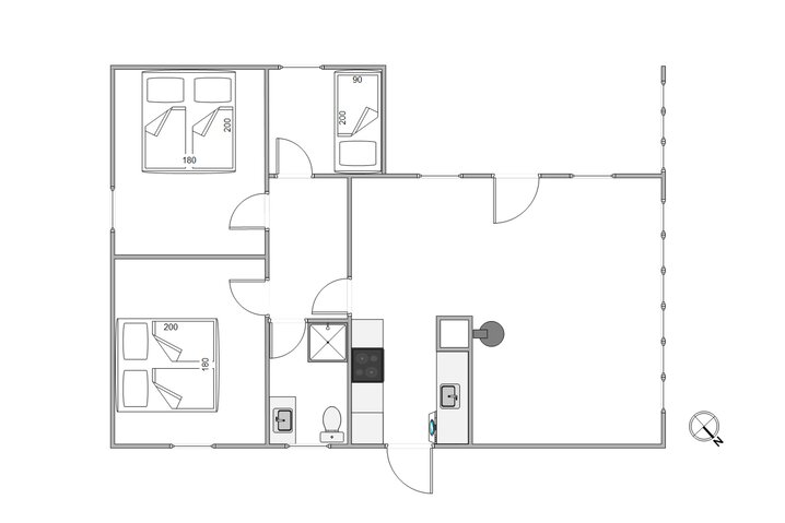 Ferienhaus 60429 in Ved Heksebjerg 8, Blåvand - Bild #13