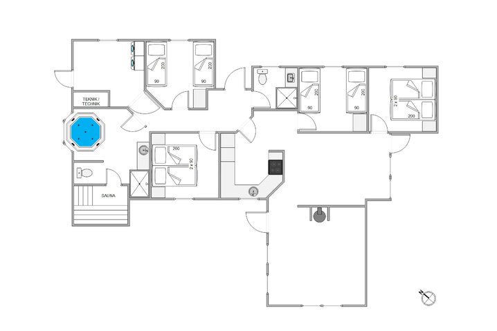 Sommerhus 60443 på Søren Lassens Vænge 43, Blåvand - Billede #13