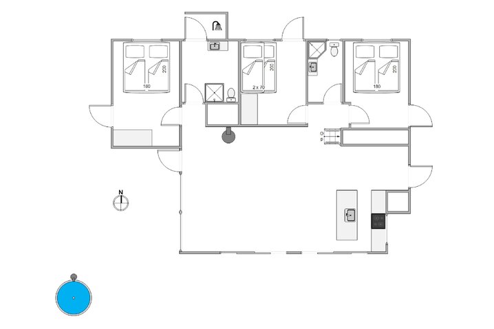 Ferienhaus 60445 in Hvidbjerg Strandvej 46A, Blåvand - Bild #13