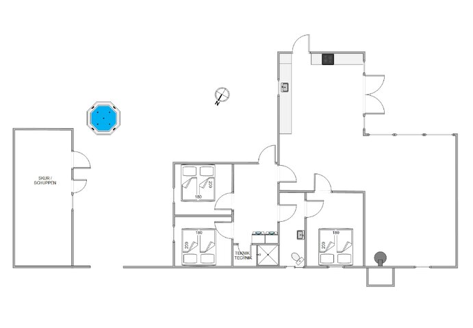 Ferienhaus 60464 in Vandflodvej 34, Blåvand - Bild #13