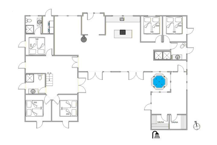 Ferienhaus 60483 in Kallesmærskvej 24, Blåvand - Bild #13