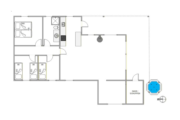 Ferienhaus 60486 in Stæhrsvej 1C, Blåvand - Bild #13