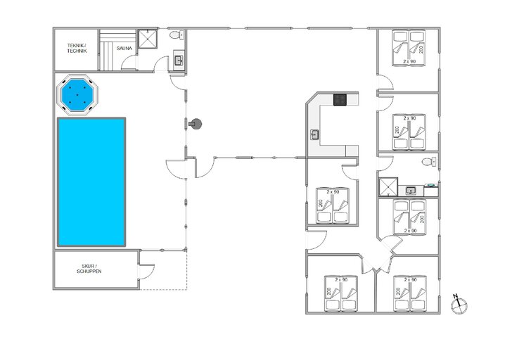 Ferienhaus 60490 in Solhaven 14, Blåvand - Bild #13