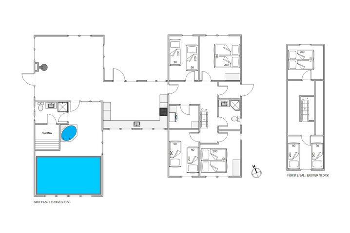 Ferienhaus 60494 in Kollemarken 65, Blåvand - Bild #13