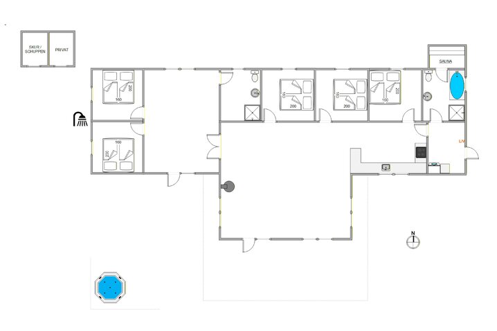 Sommerhus 60509 på Hedetoftvej 42, Blåvand - Billede #13