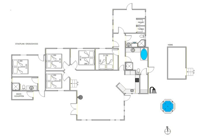 Ferienhaus 60515 in Port Arthursvej 47, Blåvand - Bild #13