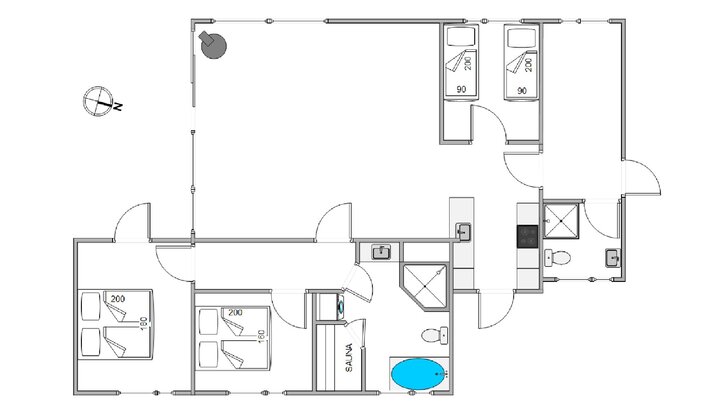 Ferienhaus 60522 in Hestehaven 7, Blåvand - Bild #13