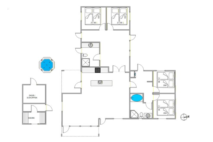 Sommerhus 60529 på Gl Mælkevej 70, Blåvand - Billede #5