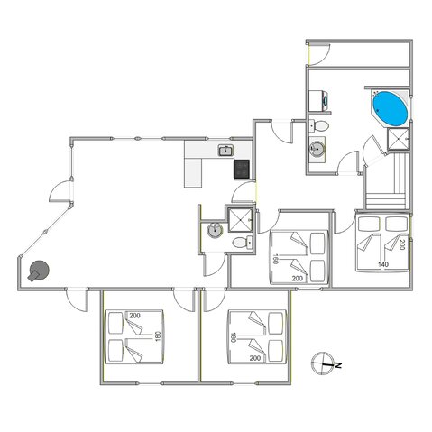 Sommerhus 60532 på Stæhrsvej 1B, Blåvand - Billede #5