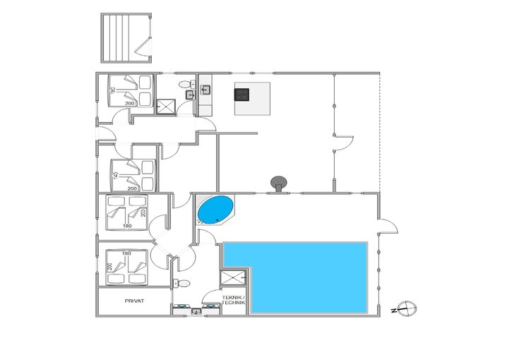Ferienhaus 60550 in Grønningen 12, Blåvand - Bild #5