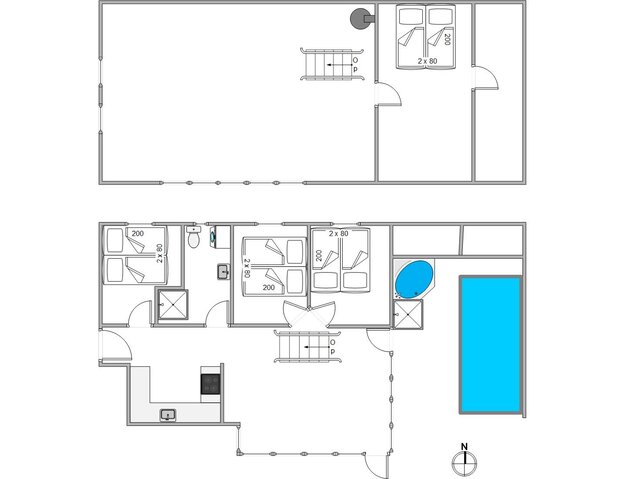 Ferienhaus 60558 in Lille Strandvej 5, Blåvand - Bild #13