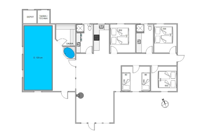 Sommerhus 60563 på Sydslugen 19, Blåvand - Billede #5
