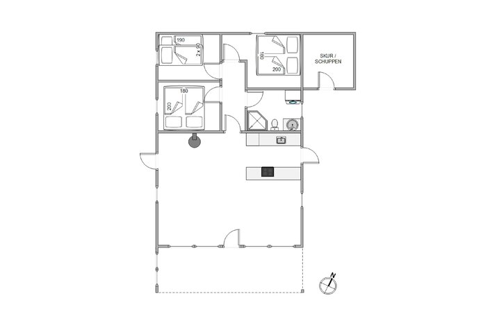 Ferienhaus 60568 in Ved Skoven 30, Blåvand - Bild #13