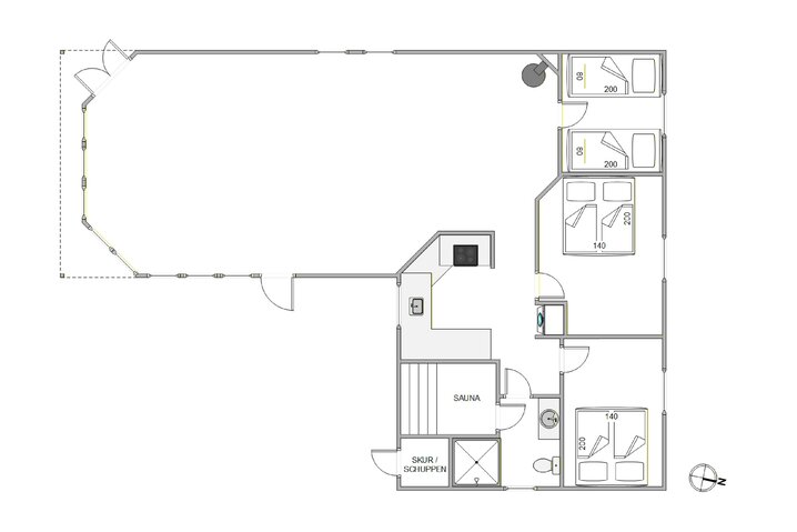 Sommerhus 60576 på Pouls Bjerge 15, Blåvand - Billede #5