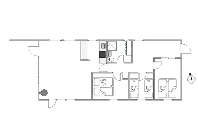 Ferienhaus 60583 in Bakkedraget 24, Blåvand - Bild #13