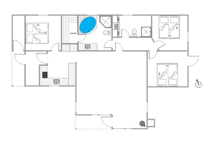 Sommerhus 60591 på Pouls Bjerge 24, Blåvand - Billede #13