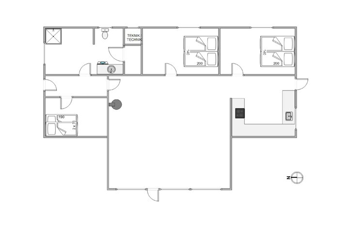 Ferienhaus 60616 in Lyngkrogen 5, Blåvand - Bild #5