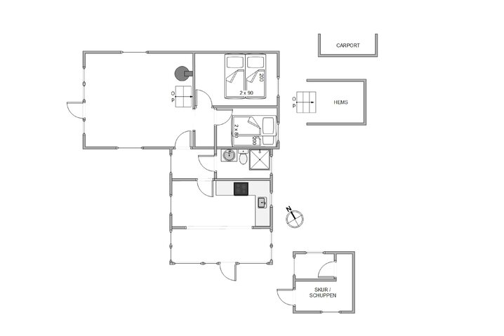 Ferienhaus 60630 in Ved Heksebjerg 7, Blåvand - Bild #5