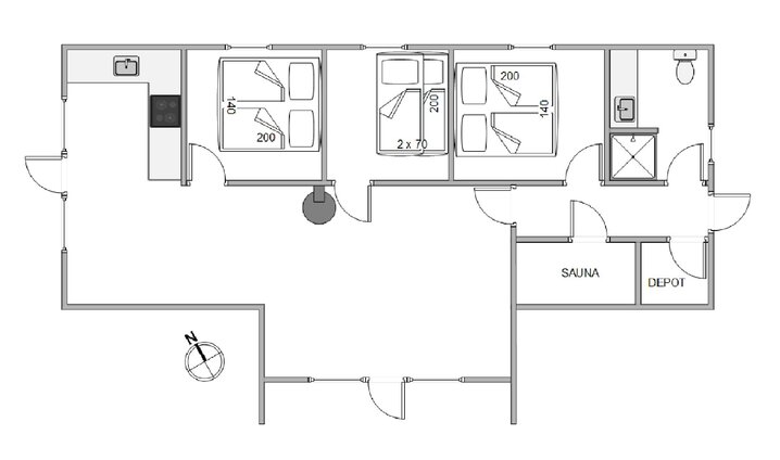 Sommerhus 60631 på Vestermarken 2B, Blåvand - Billede #13