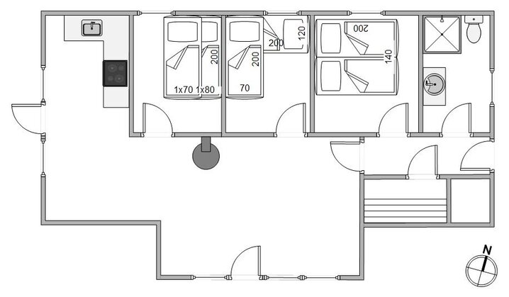 Ferienhaus 60638 in Skippervej 26, Blåvand - Bild #5