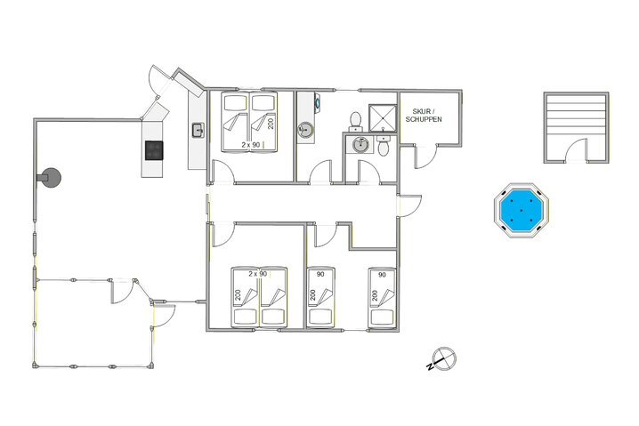 Sommerhus 60642 på Svinget 6, Blåvand - Billede #13