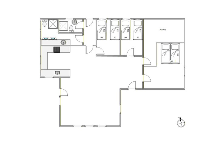Sommerhus 60660 på Bjergbovej 5, Blåvand - Billede #13