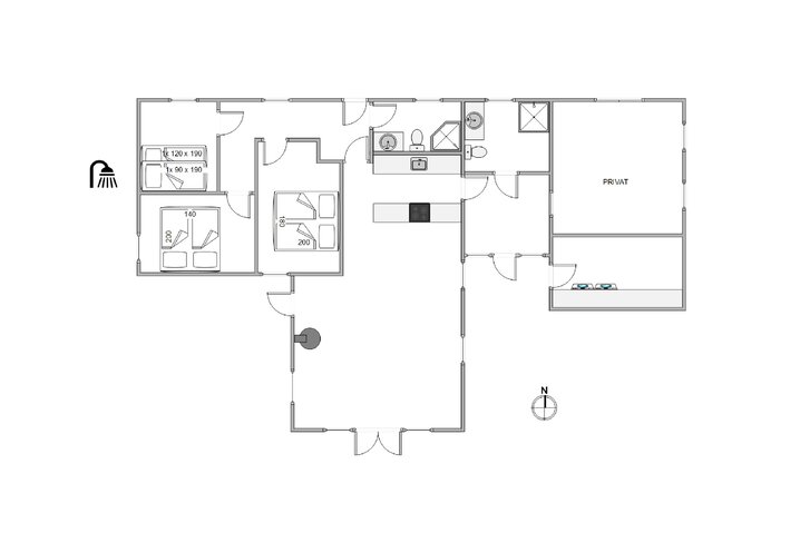 Sommerhus 60668 på Vestslugen 2, Blåvand - Billede #5
