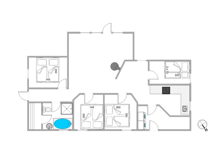 Sommerhus 60677 på Sandtoftevej 38C, Blåvand - Billede #13